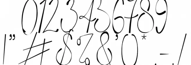 ArraYasmine Font OTHER CHARS