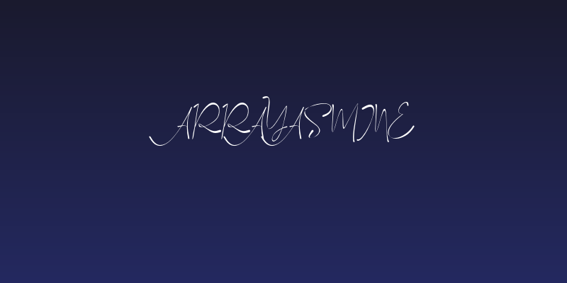 ArraYasmine Social Header