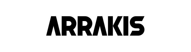 Arrakis  Free Fonts Download