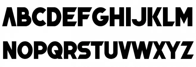 Arrakis Font UPPERCASE