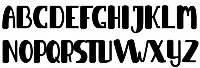 Arrany-PERSONAL USE Schriftart Groß