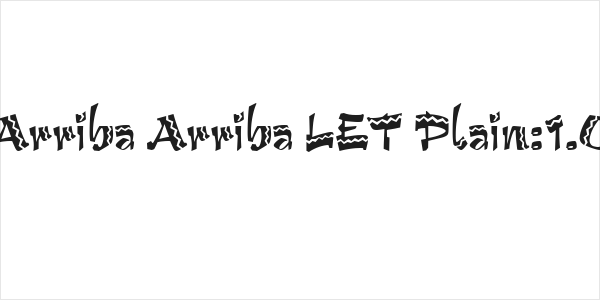 Arriba Arriba LET Plain:1.0 Logo