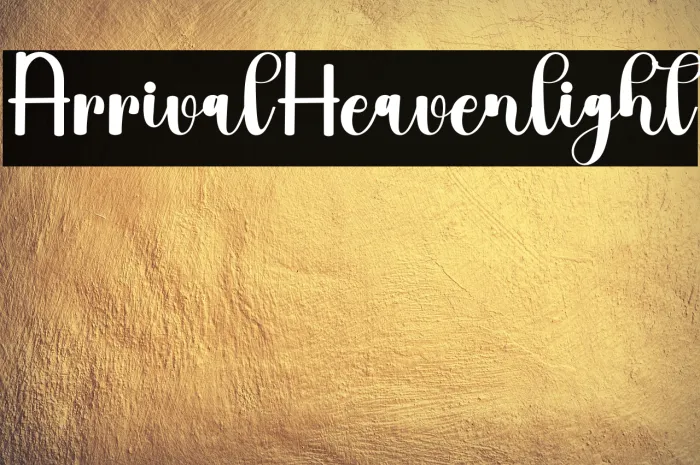 Arrival Heavenlight Example 2