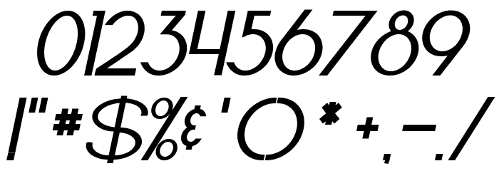Arrivals and Departures Bold Italic Font OTHER CHARS