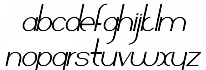 Arrivals and Departures Italic خط أحرف صغيرة