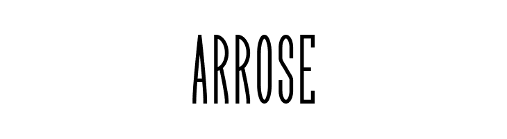 Arrose Font - FFonts.net