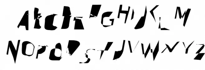 Arrow Italic Шрифта ВЕРХНИЙ