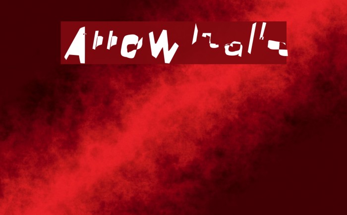 Arrow Italic フォント examples