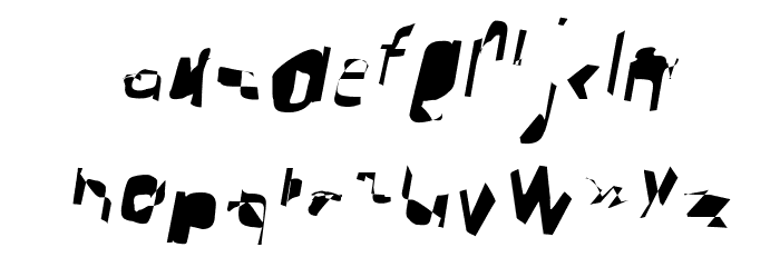 Arrow Italic フォント 小文字