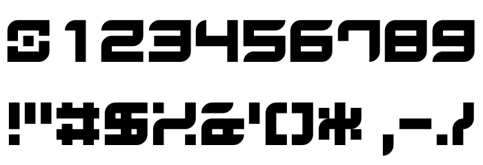 Arrow Stomper Font OTHER CHARS