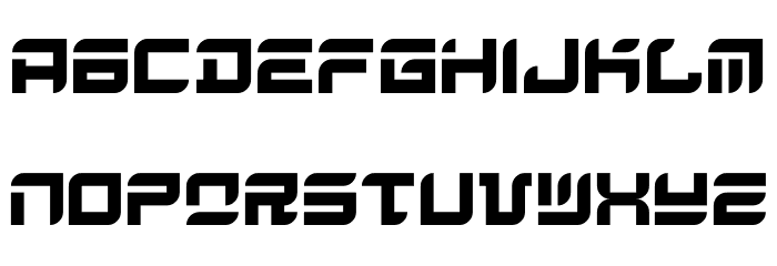 Arrow Stomper Font LOWERCASE