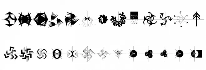 Arrowbytes Caratteri MINUSCOLO