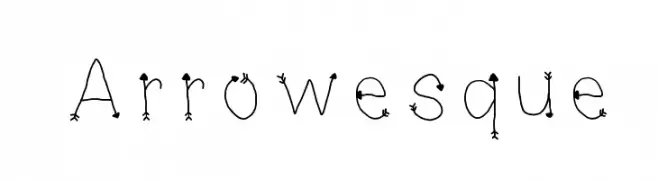 Arrowesque  font caratteri gratis