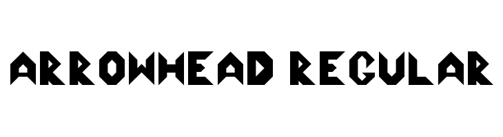 Arrowhead Regular Font