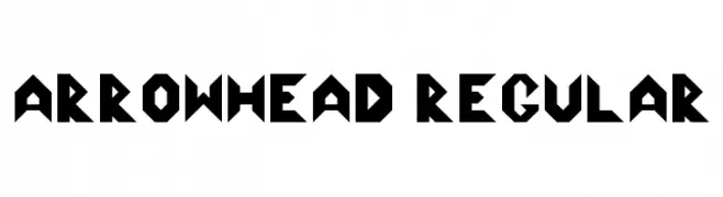 Arrowhead Regular  Fuentes Gratis Descargar