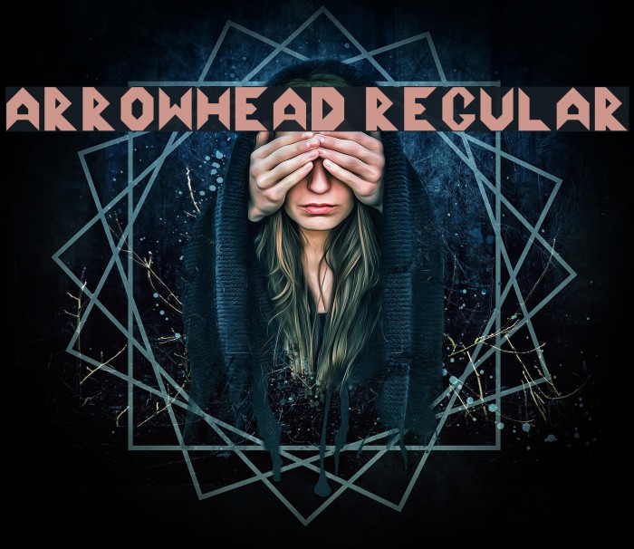 Arrowhead Regular Font examples