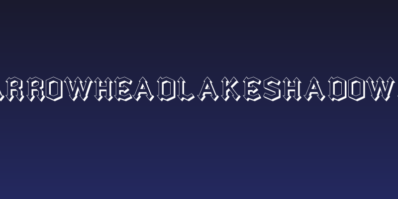 ArrowheadLakeShadows Social Header