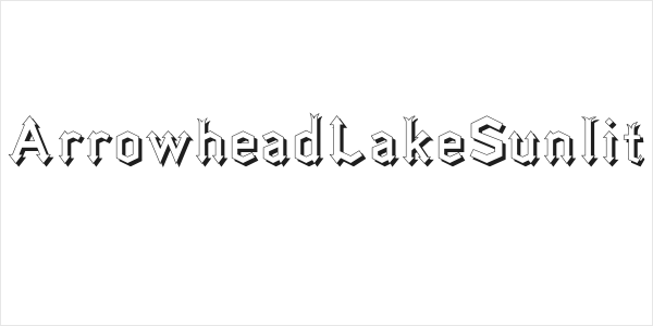 ArrowheadLakeSunlit Logo