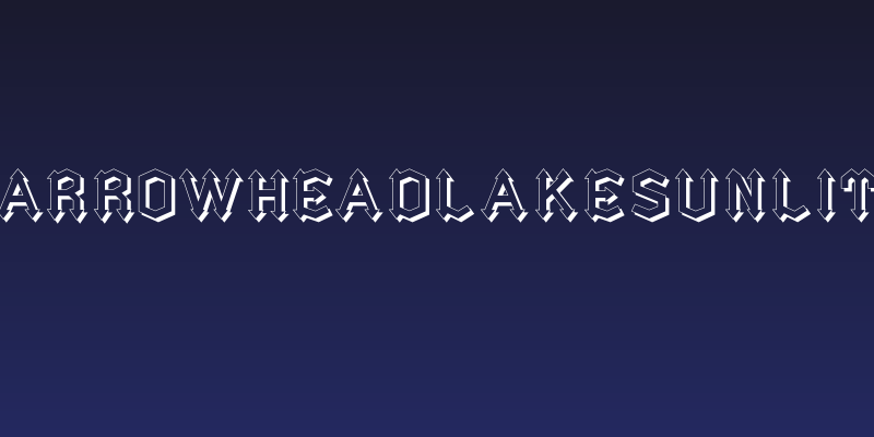ArrowheadLakeSunlit Social Header