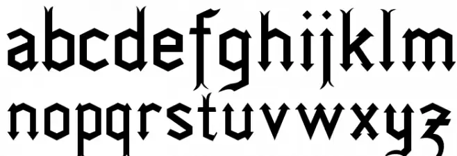 ArrowheadLake 字体 小写