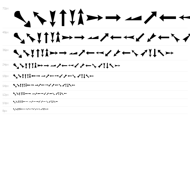 Arrows ADF Waterfall