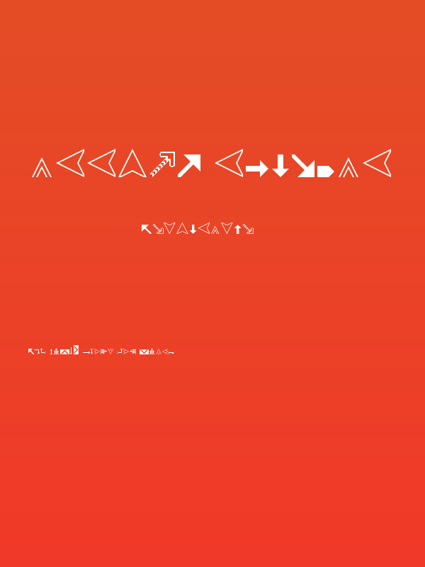 Arrows Regular Poster