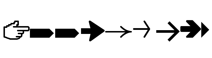 Arrows tfb  Descarca Fonturi Gratis