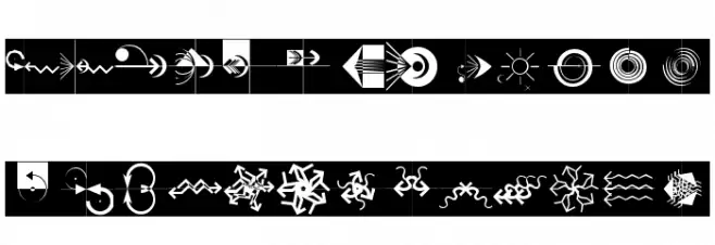 ArrowsCompetition Font Litere mari
