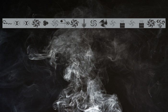 ArrowsCompetition Font examples