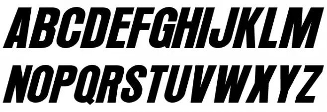 Arroyo Italic フォント 大文字
