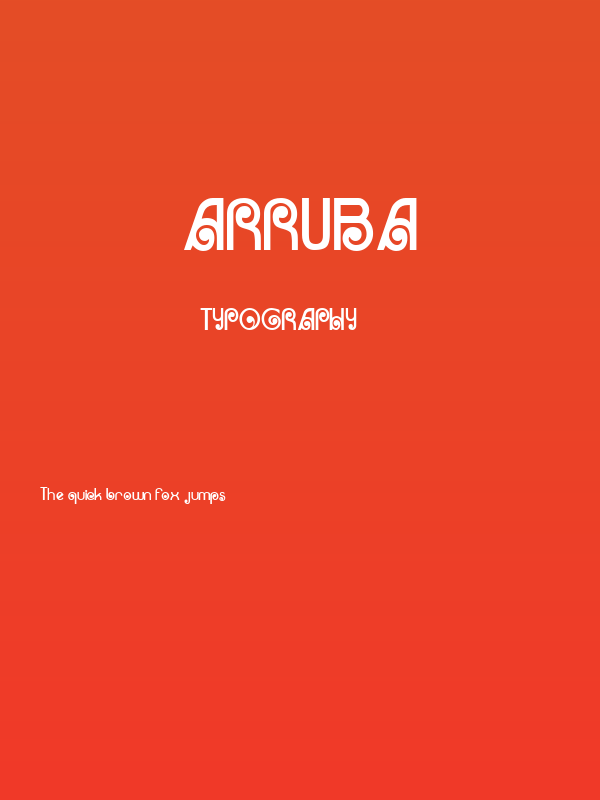 Arruba Poster
