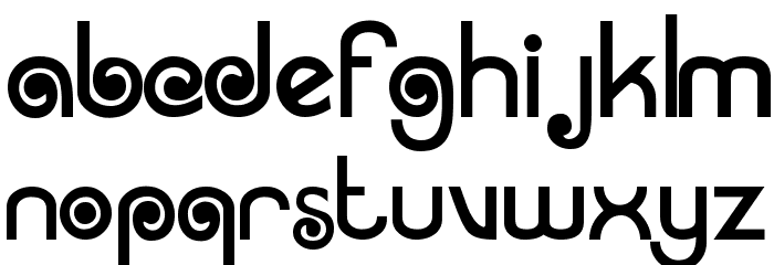 Arruba Font LOWERCASE