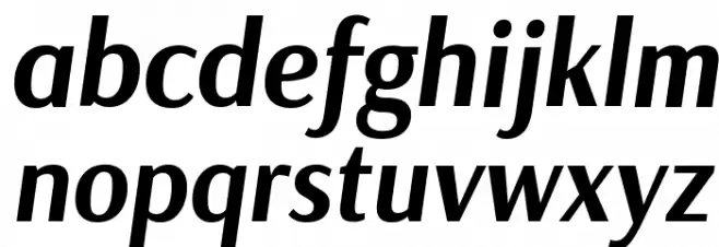 Arsenal Bold Italic Fuentes MINÚSCULAS