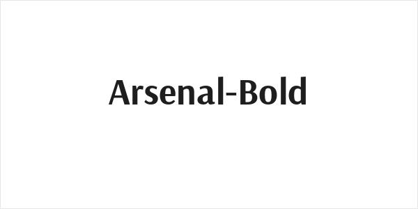 Arsenal-Bold Logo