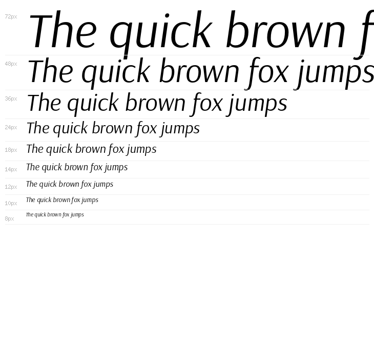 Arsenal-Italic Waterfall