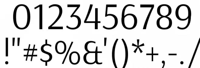 Arsenal Regular Font OTHER CHARS