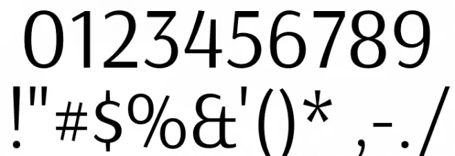 Arsenal-Regular Font OTHER CHARS