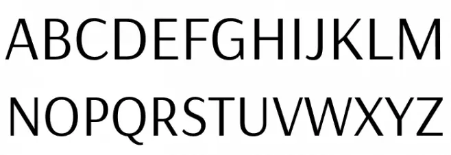 Arsenal-Regular Schriftart Groß