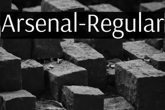 Arsenal-Regular Example 3