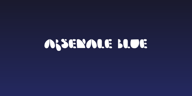 Arsenale Blue Social Header