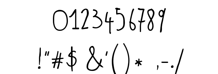 Arsenale White Font OTHER CHARS