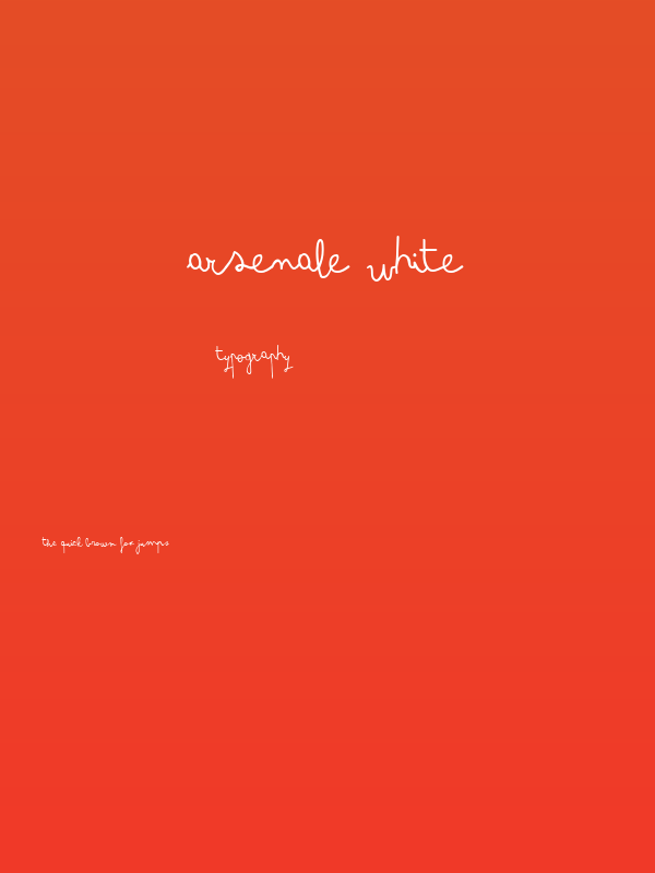 Arsenale White Poster