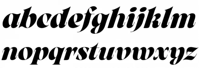Arsenica Trial Bold Italic Fuentes MINÚSCULAS