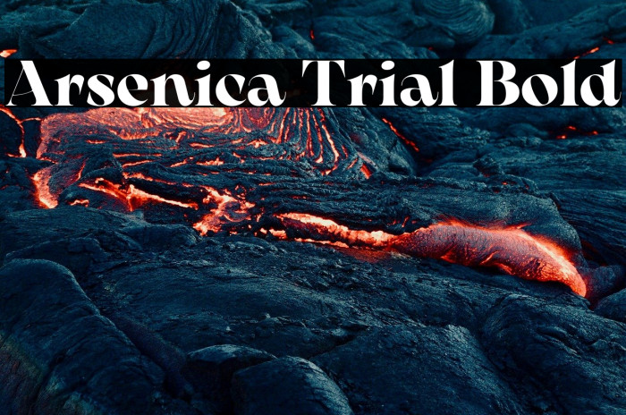 Arsenica Trial Bold Example 1