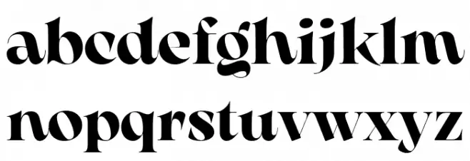 Arsenica Trial Bold Schriftart Kleinbuchstaben