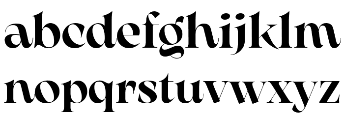 Arsenica Trial Demibold Font LOWERCASE