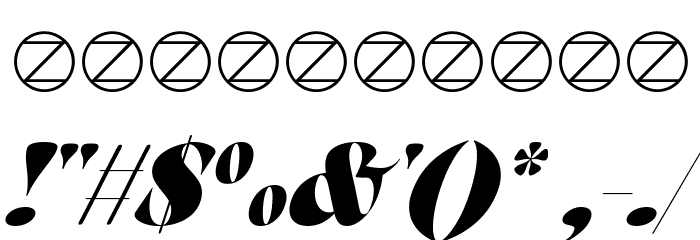 Arsenica Trial Extrabold Italic Font OTHER CHARS