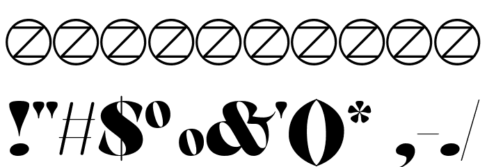 Arsenica Trial Extrabold Font OTHER CHARS