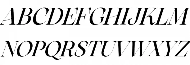 Arsenica Trial Italic Fonte MAIÚSCULAS
