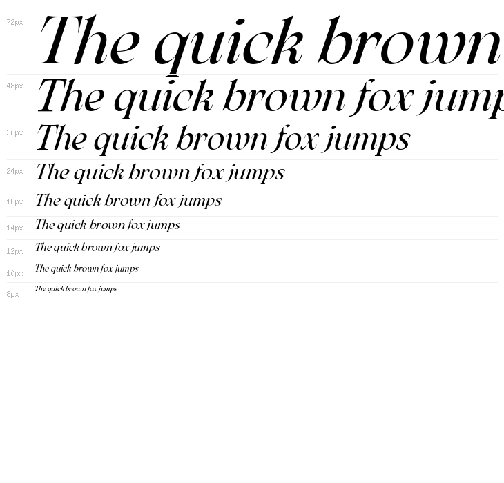 Arsenica Trial Italic Waterfall